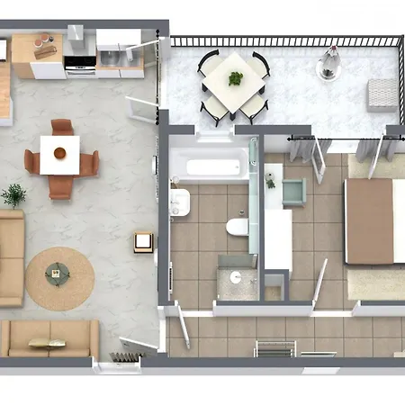Memory - Ferienapartments & - Mediterraner Flair In Der Rhoen Guest house *