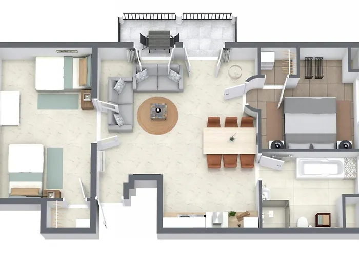 Memory - Ferienapartments & - Mediterraner Flair In Der Rhoen بيت ضيافة